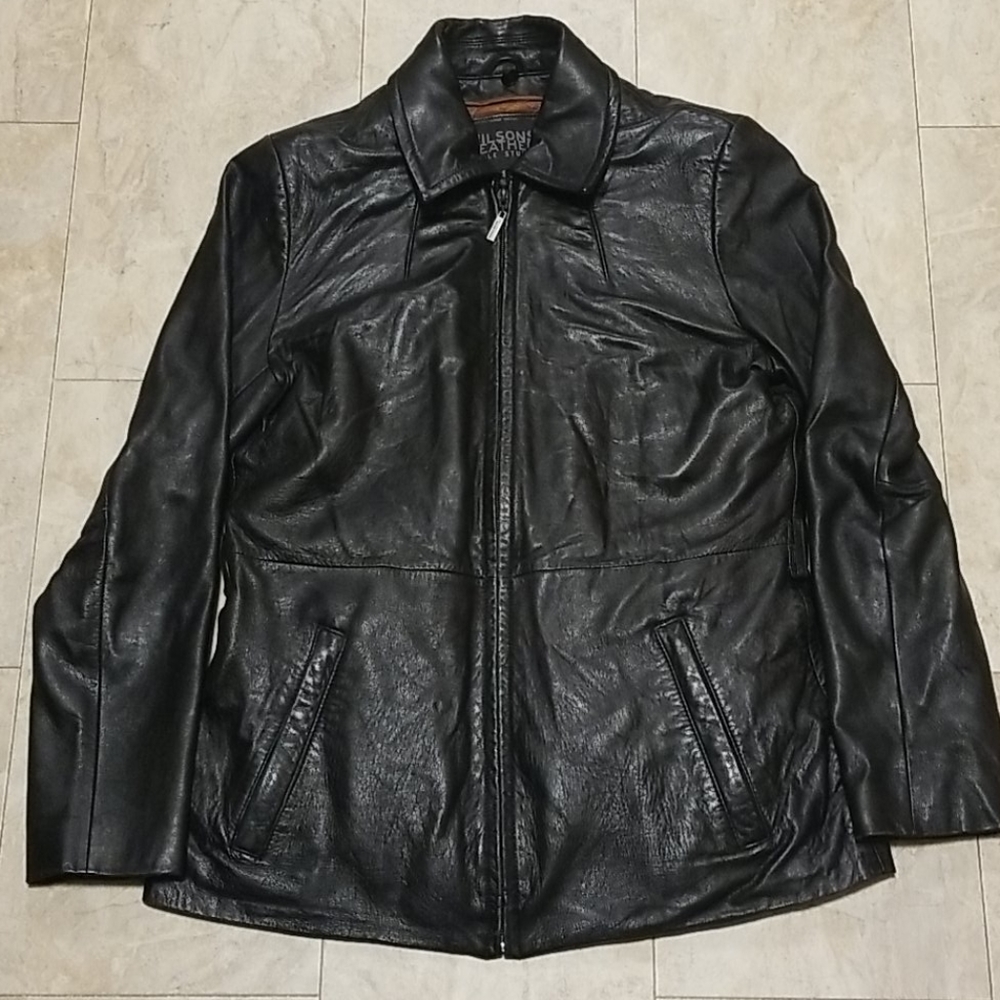 Wilsons Y2K Leather Thinsulate Lined Belted Jacket